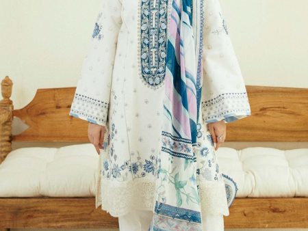 Coco Lawn Eid Edit  24 - Ivory-D4 Online Hot Sale