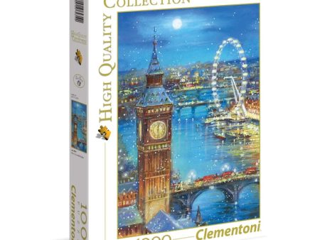 1000pc Snow Flakes On Big Ben Online