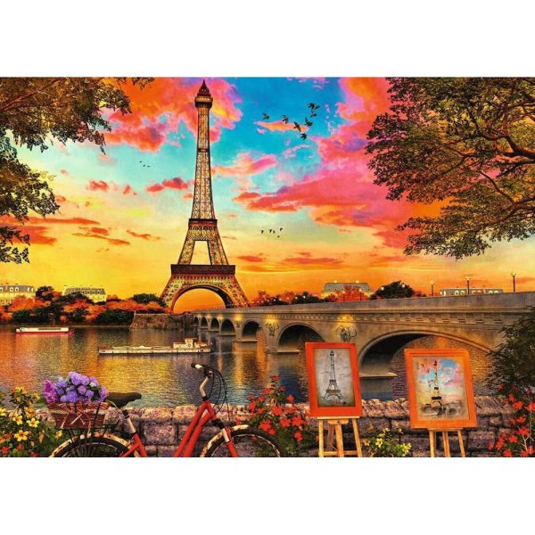 1000pc The Banks of the Seine Puzzle Online Sale