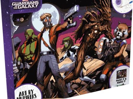 Marvel - Guardians Of The Galaxy Art By Numbers Fashion