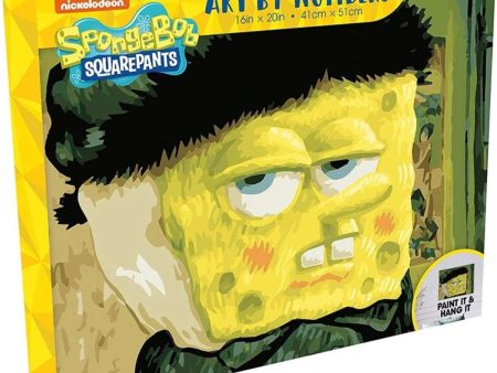 SpongeBob Van Gogh Art by Numbers Cheap