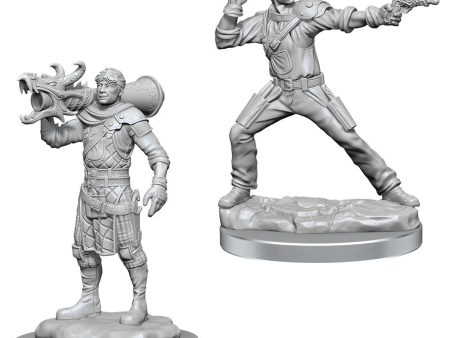 D&D Nolzur s Marvelous Miniatures: Human Artificer & Human Apprentice Hot on Sale