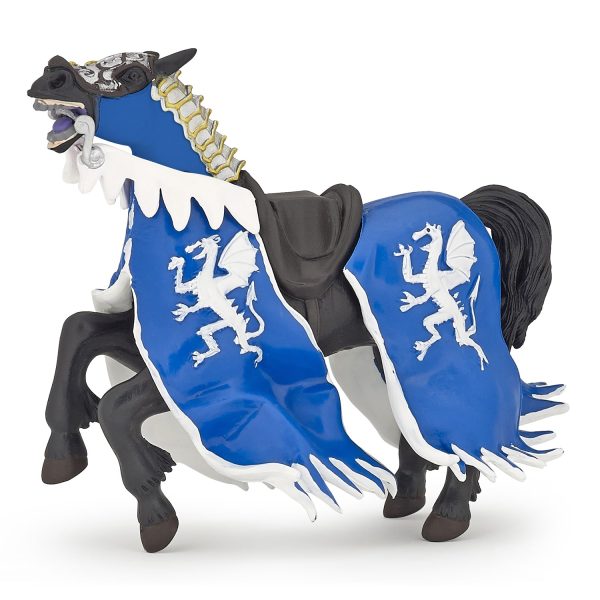 Blue Dragon King s Horse Figurine For Cheap