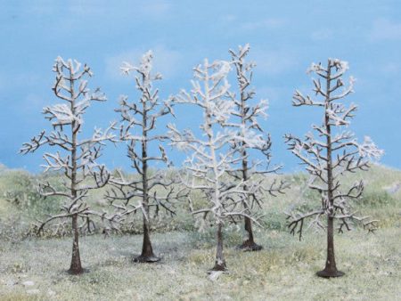 HO 5 Snow-Covered Trees No Foliage 10cm Online