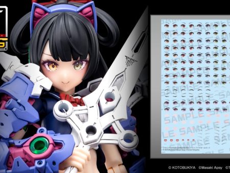 1 1 Megami Device M.S.G Buster Doll Knight Eye Decal Set Online