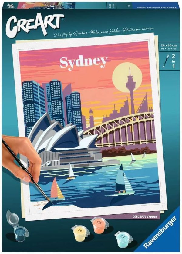 CreArt Colourful Sydney RB235261 Hot on Sale