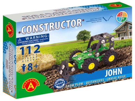 112pc John Farm Plow Constructor Kit Fashion