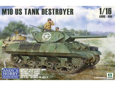 1 16 M10 US Tank Destroyer Plastic Model Kit For Cheap