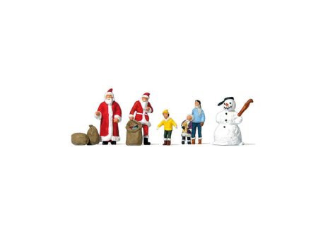 N 2 Santas, Children, Snowman Online