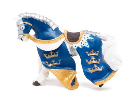 Blue King Arthur s Horse Figurine For Cheap