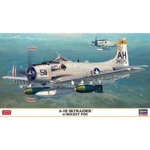 1 72 A-1H Skyraider with Rocket Pod Cheap