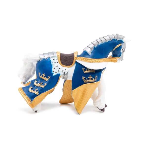 Blue King Arthur s Horse Figurine For Cheap