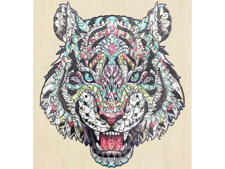 132pc Wooden Jigsaw Puzzle - Tiger Fashion