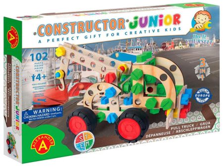 102pc Junior Crane Truck 3-in-1 Constructor Kit For Discount