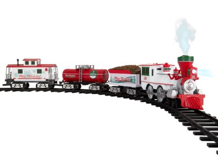 Winter Wonderland Express Ready To Play Beginner Train Set For Cheap