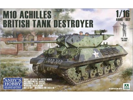 1 16 British Achilles M10 IIC Tank Destroyer Plastic Model Kit Sale