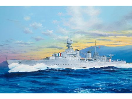 1 350 French Light Cruiser Marseillaise Plastic Model Kit For Cheap