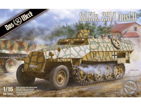 1 16 Sd.Kfz.251 1 Ausf.D Plastic Model Kit Online Hot Sale