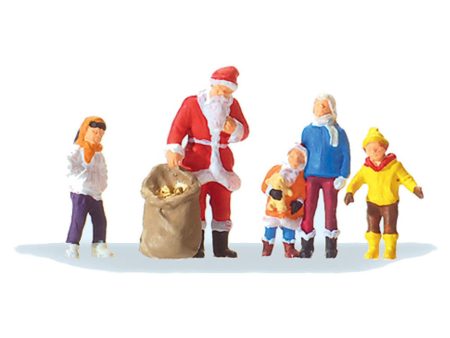 HO Father Christmas with Children Online Sale