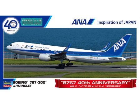 1 200 ANA B767-300 with Winglet  B767 40th Anniversary  (Bonus: An Emblem Sticker Is Included) Online Hot Sale