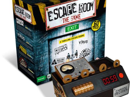 Escape Room the Game 4 Rooms w  Chrono Decoder Online Sale