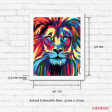 Premium Paint by Numbers Kit - Lion Full Face Online Sale