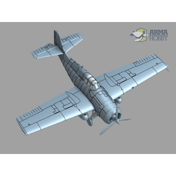 1 72 F4F-4 Wildcat Expert Set Cheap