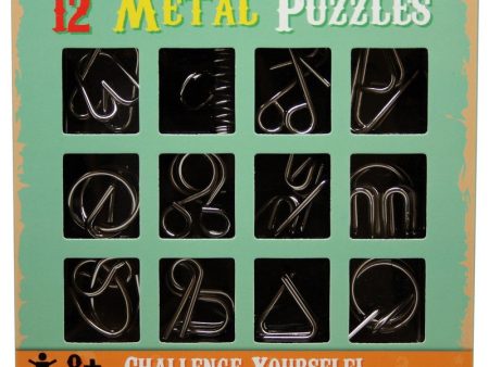 12 Metal Puzzles For Sale