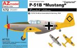 1 72 P-51B Mustang Captured Hot on Sale