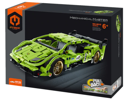 Pull Back Super Car Green Online Hot Sale