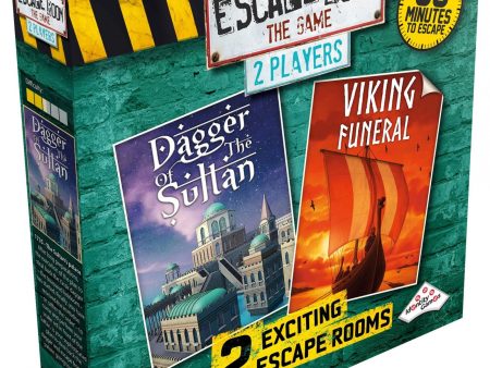 Escape Room The Game: Dagger Of The Sultan and Viking Funeral (2 Players) For Cheap