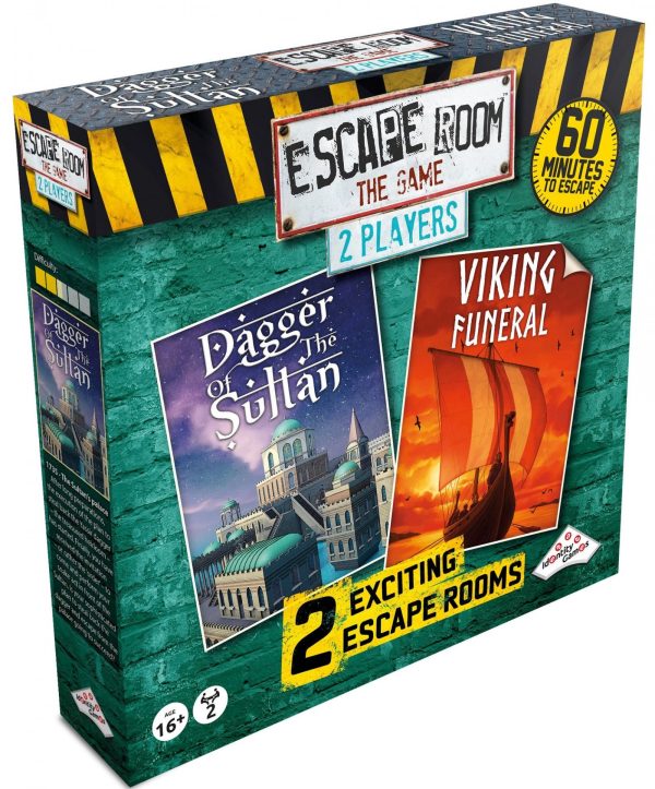 Escape Room The Game: Dagger Of The Sultan and Viking Funeral (2 Players) For Cheap